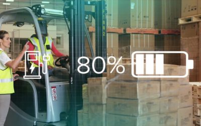 6 jel, hogy a targonca akkumulátor cserére szorul